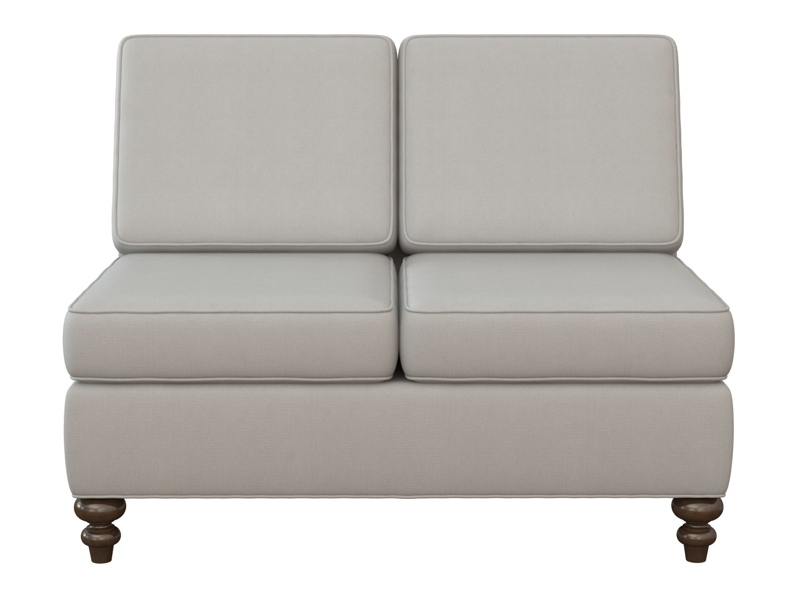 As You Like It Two Seat Armless Loveseat EJ Victor